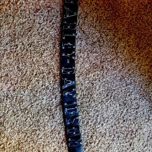 Unisex Harley Davidson Black Leather Belt 40